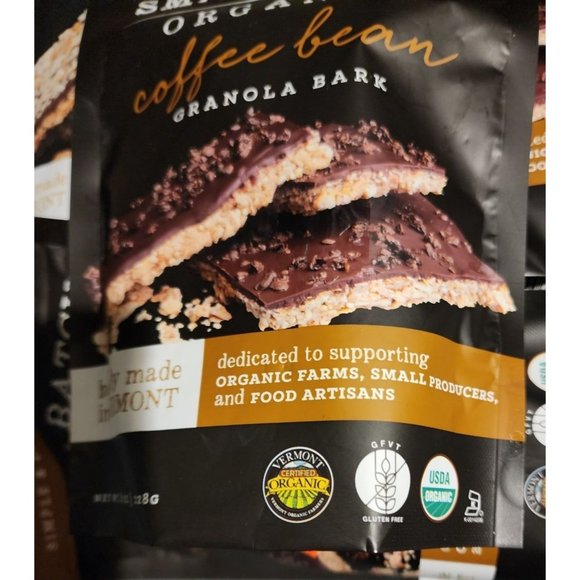 Simple & Delicious Small Batch Organics Coffee Bean Dark Granola Bars - Picture 8 of 8